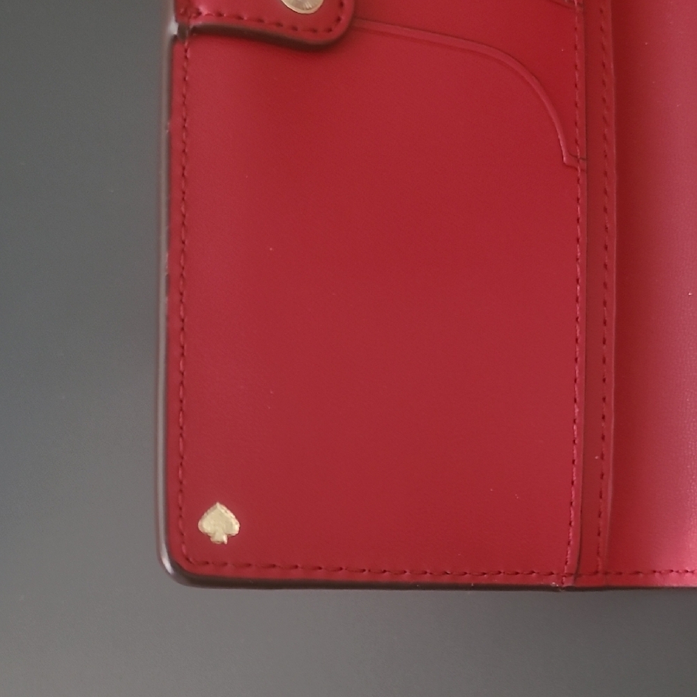 Kate Spade Brick Red Wallet - Picture 8 of 11